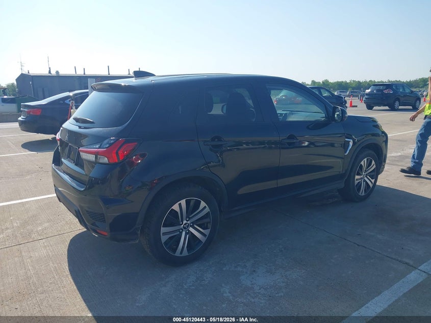 2021 Mitsubishi Outlander VIN JA4APVAU7MU011620 IAAI salvage auction — HAIL, Salvage (Indiana), sold $5,500 on 2026-07-31 (photo 4)