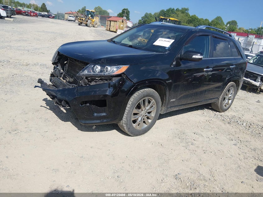2011 Kia Sorento VIN 5XYKWDA20BG097504 IAAI salvage auction — FRONT END, Salvage (West Virginia), sold $400 on 2026-07-09 (photo 2)