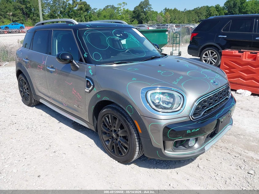 2019 Mini Countryman VIN WMZYT5C50K3J89250 IAAI salvage auction — FRONT END, Salvage (North Carolina), sold $3,000 on 2026-08-21 (photo 1)
