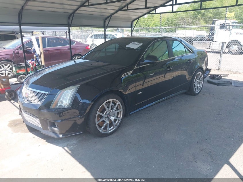 2010 Cadillac Cts-v VIN 1G6DV5EP5A0138949 IAAI salvage auction — REAR END, Salvage (Connecticut), sold $7,900 on 2026-09-30 (photo 2)