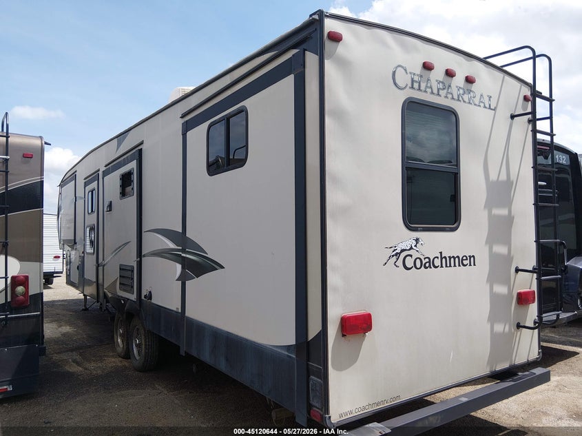 2016 Chaparral 371mbrb VIN 5ZT3CH2B4GA313265 IAAI salvage auction — SIDE, Original (Texas), sold $5,600 on 2026-08-11 (photo 3)