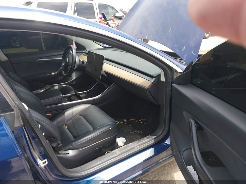 2019 Tesla Model 3 VIN 5YJ3E1EA0KF344972 IAAI salvage auction — REAR END, Original (Texas), sold $5,400 on 2026-07-30 (photo 5)