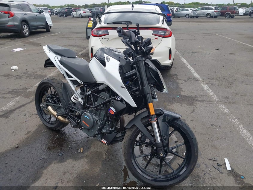 2022 Ktm 390 adventure VIN MD2JPJ401NC234583 IAAI salvage auction — FRONT END, Salvage (New Jersey), sold $1,750 on 2026-07-15 (photo 1)