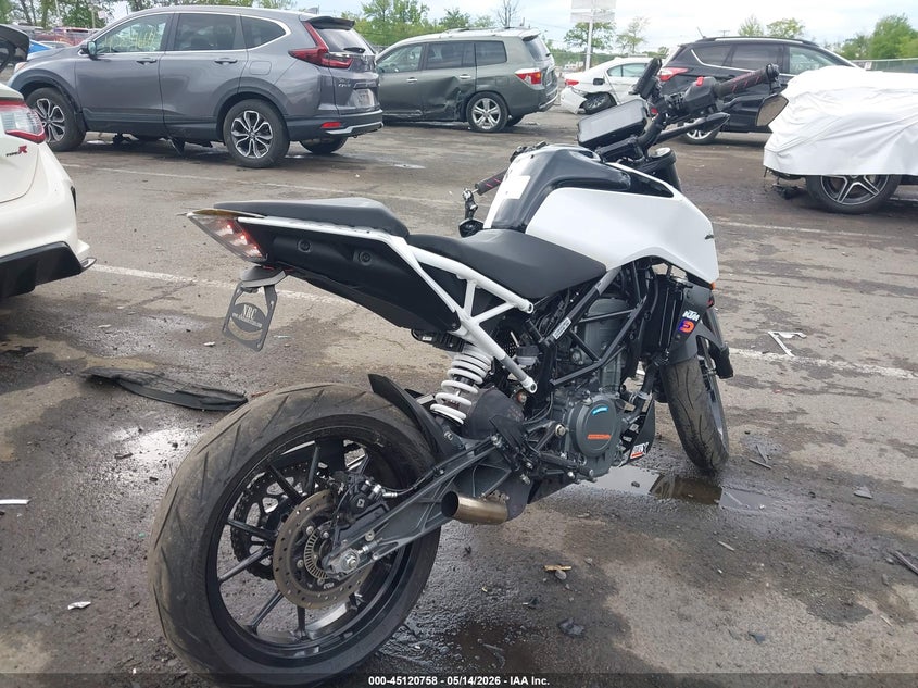 2022 Ktm 390 adventure VIN MD2JPJ401NC234583 IAAI salvage auction — FRONT END, Salvage (New Jersey), sold $1,750 on 2026-07-15 (photo 4)