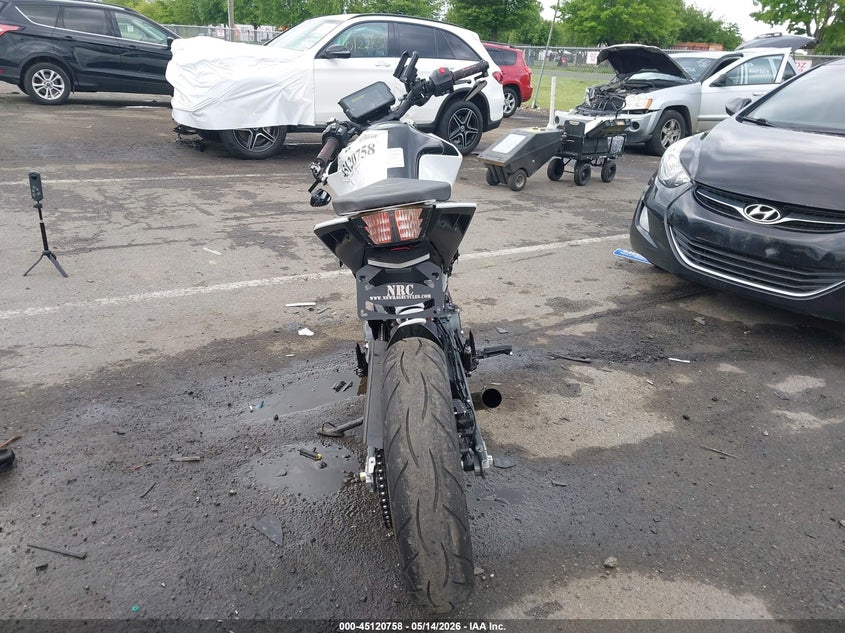 2022 Ktm 390 adventure VIN MD2JPJ401NC234583 IAAI salvage auction — FRONT END, Salvage (New Jersey), sold $1,750 on 2026-07-15 (photo 6)
