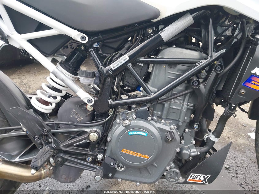 2022 Ktm 390 adventure VIN MD2JPJ401NC234583 IAAI salvage auction — FRONT END, Salvage (New Jersey), sold $1,750 on 2026-07-15 (photo 8)