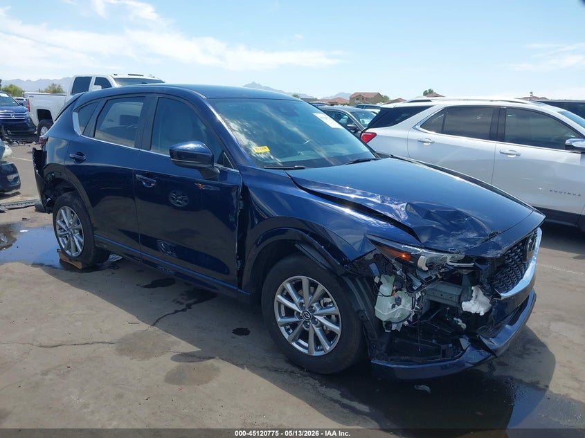 2025 Mazda Cx-5 VIN JM3KFBCM3S0689933 IAAI salvage auction — FRONT & REAR, Salvage (Arizona), sold $2,650 on 2026-07-28 (photo 1)