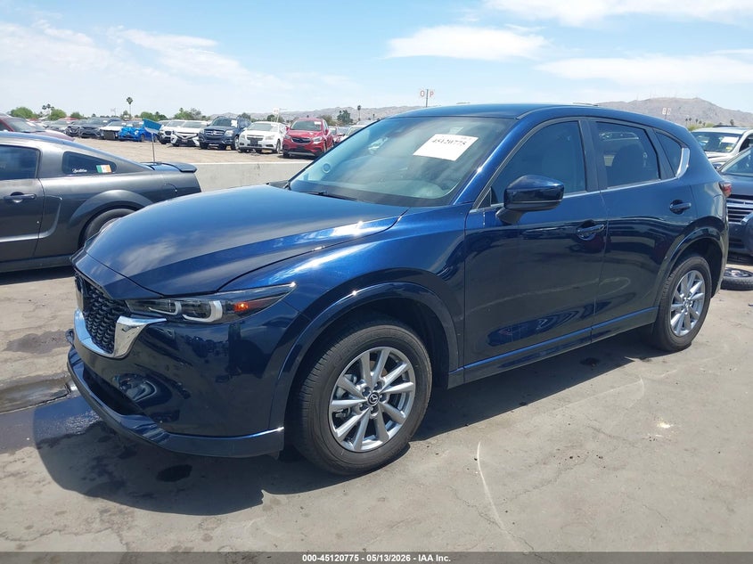2025 Mazda Cx-5 VIN JM3KFBCM3S0689933 IAAI salvage auction — FRONT & REAR, Salvage (Arizona), sold $2,650 on 2026-07-28 (photo 2)