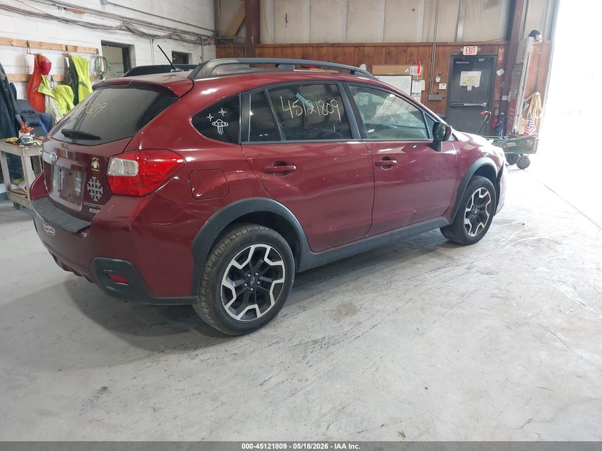 2017 Subaru Xv VIN JF2GPABC7H8215123 IAAI salvage auction — RIGHT FRONT, Clear (New York), sold $3,500 on 2026-07-08 (photo 4)