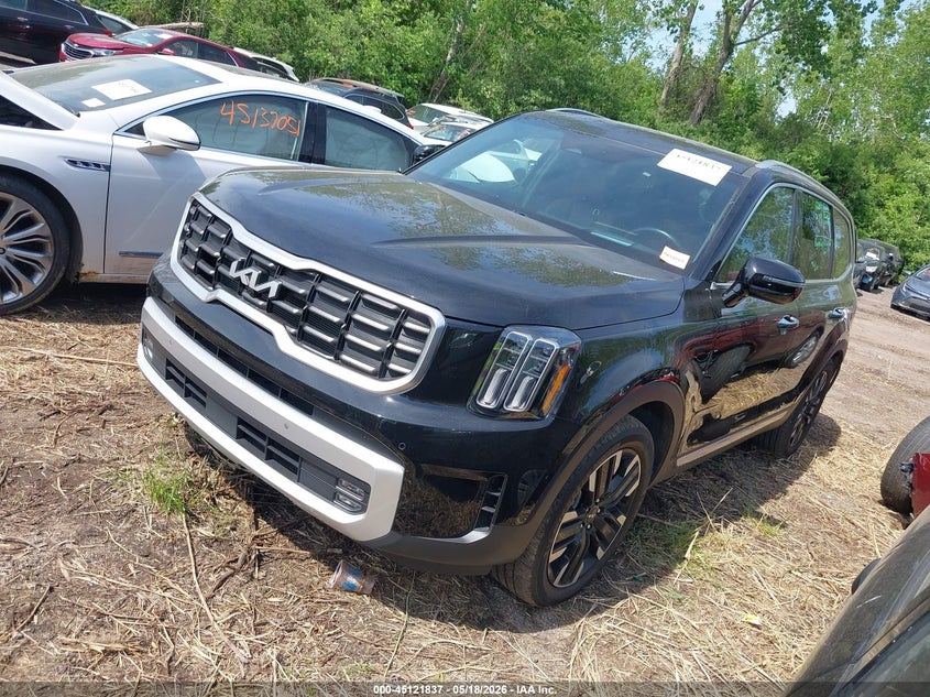 2024 Kia Telluride VIN 5XYP5DGC8RG551873 IAAI salvage auction — REAR END, Salvage (Ohio), sold $15,150 on 2026-07-28 (photo 2)