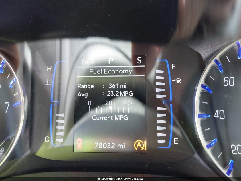 2022 Chrysler Voyager VIN 2C4RC1CG0NR132394 IAAI salvage auction — NORMAL WEAR, Sf97 (Virginia), sold $12,500 on 2026-07-31 (photo 7)