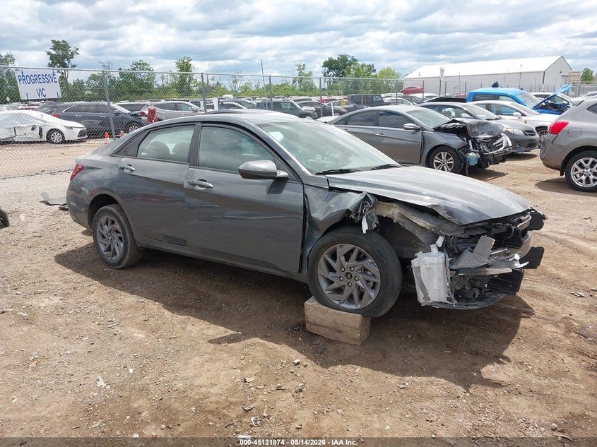 2024 Hyundai Elantra VIN KMHLM4DG5RU786850 IAAI salvage auction — RIGHT SIDE, Salvage (Ohio), sold $4,500 on 2026-07-09 (photo 1)
