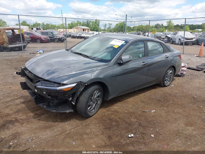 2024 Hyundai Elantra VIN KMHLM4DG5RU786850 IAAI salvage auction — RIGHT SIDE, Salvage (Ohio), sold $4,500 on 2026-07-09 (photo 2)