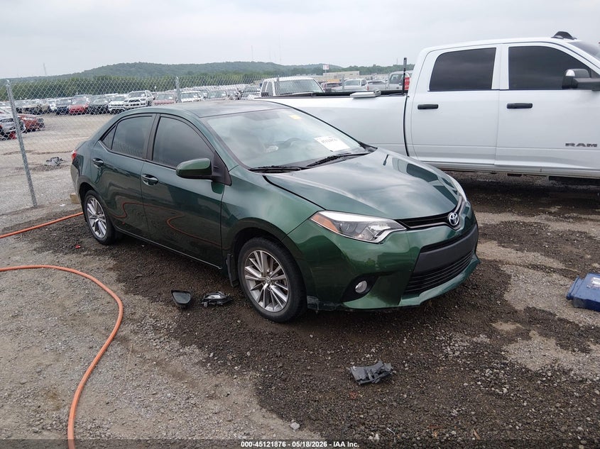 2014 Toyota Corolla VIN 5YFBURHE5EP015267 IAAI salvage auction — RIGHT SIDE, Clear (Oklahoma), sold $3,300 on 2026-07-14 (photo 1)