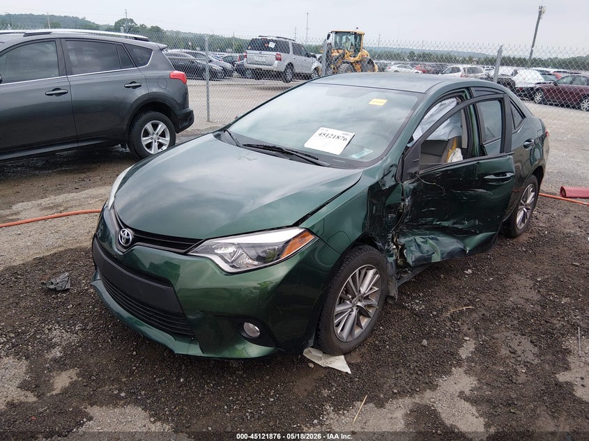 2014 Toyota Corolla VIN 5YFBURHE5EP015267 IAAI salvage auction — RIGHT SIDE, Clear (Oklahoma), sold $3,300 on 2026-07-14 (photo 2)