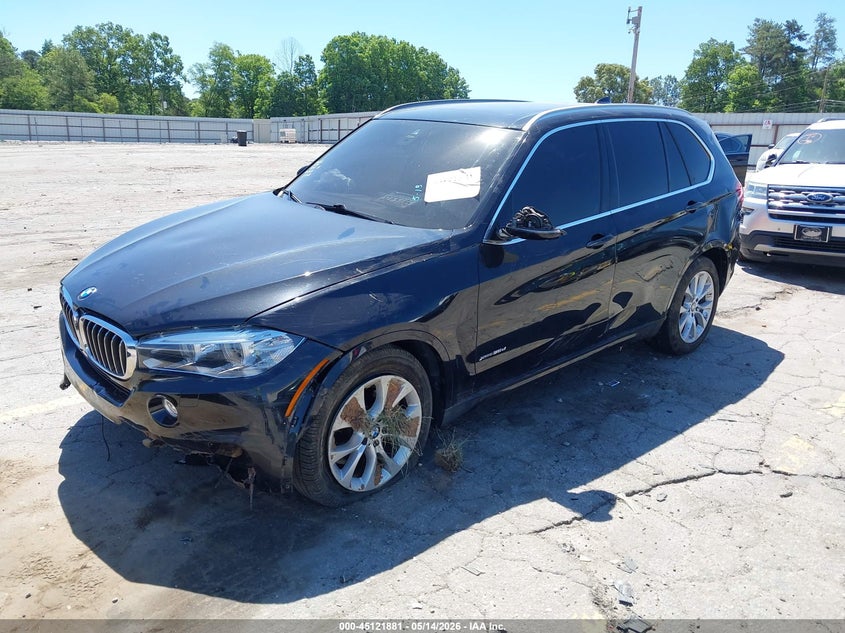 2015 BMW X5 VIN 5UXKS4C5XF0N09036 IAAI salvage auction — FRONT END, Salvage (Georgia), sold $5,100 on 2026-07-22 (photo 2)