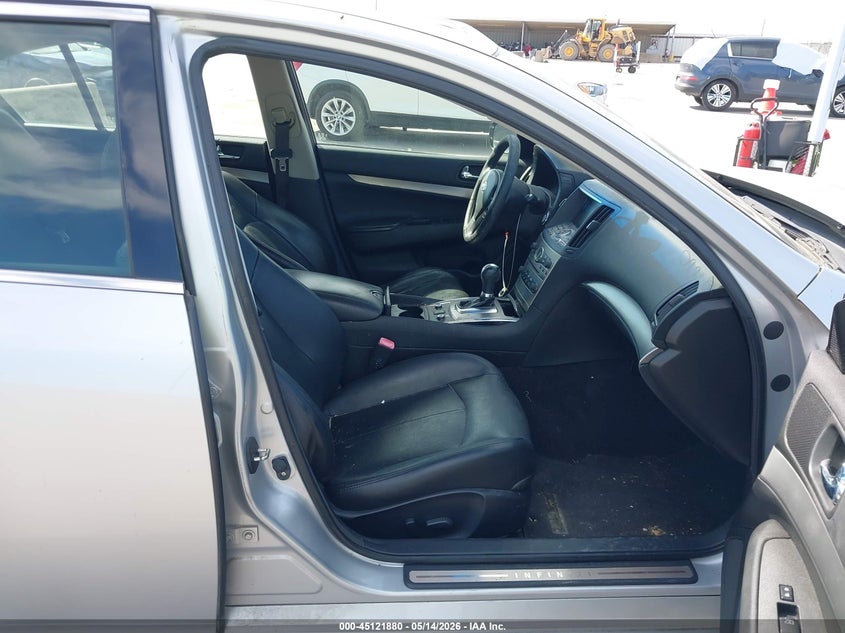 2012 Infiniti G VIN JN1CV6ARXCM976351 IAAI salvage auction — FRONT END, Original (Texas), sold $1,150 on 2026-07-16 (photo 5)