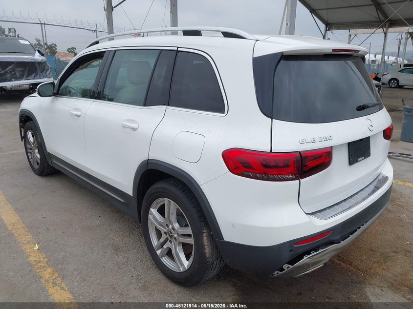 2020 Mercedes-benz Glb VIN WDC4M4GB8LW012137 IAAI salvage auction — FRONT END, Salvage (California), sold $5,750 on 2026-07-08 (photo 3)