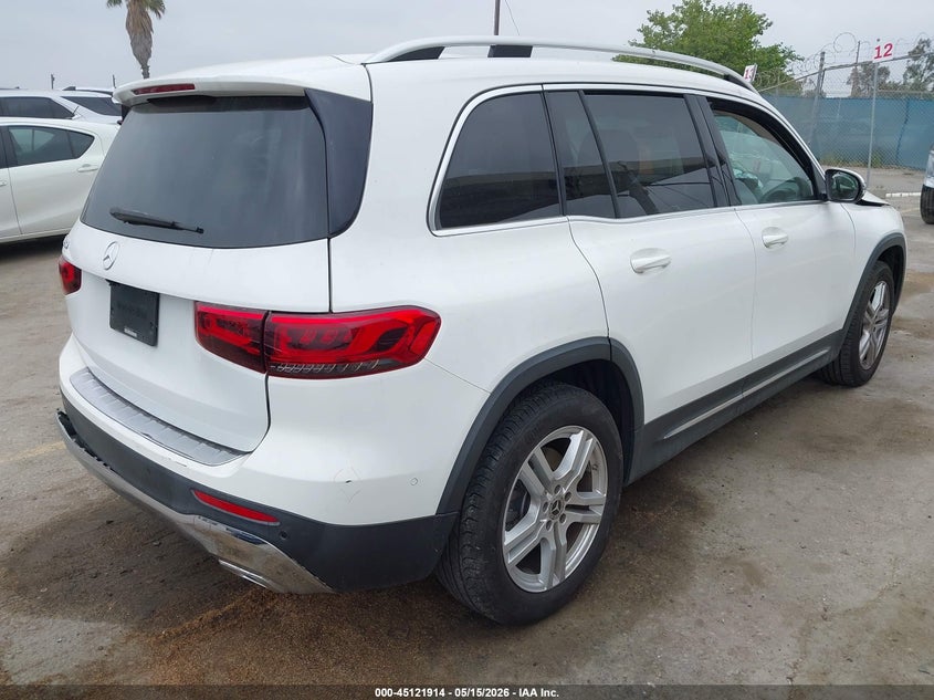 2020 Mercedes-benz Glb VIN WDC4M4GB8LW012137 IAAI salvage auction — FRONT END, Salvage (California), sold $5,750 on 2026-07-08 (photo 4)