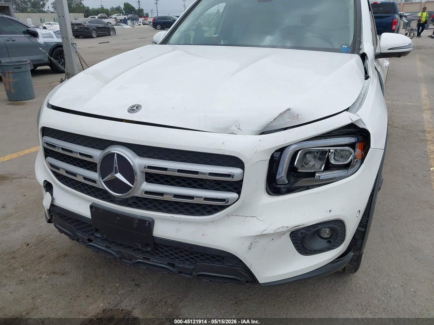 2020 Mercedes-benz Glb VIN WDC4M4GB8LW012137 IAAI salvage auction — FRONT END, Salvage (California), sold $5,750 on 2026-07-08 (photo 6)