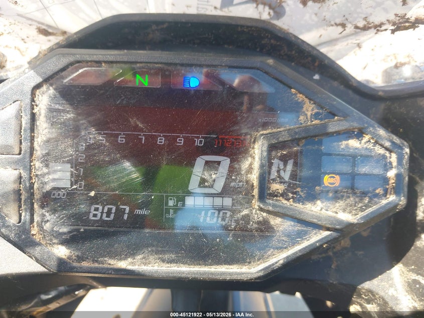 2026 Kawasaki Ninja VIN ML5EXGG17TDA82649 IAAI salvage auction — LEFT SIDE, Salvage (Mississippi), sold $2,550 on 2026-07-14 (photo 7)
