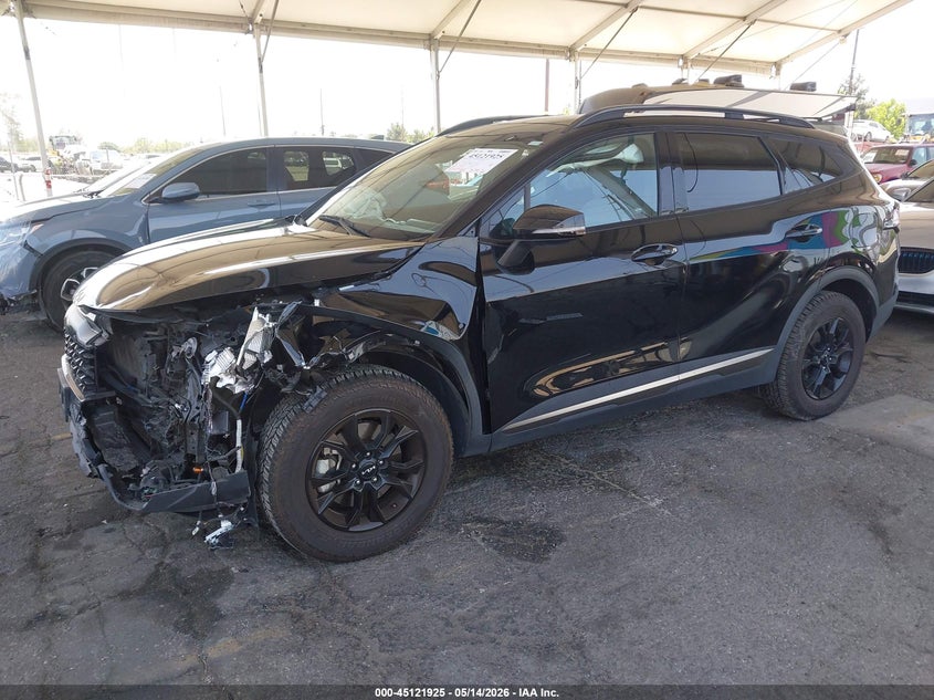 2023 Kia Sportage VIN 5XYK7CAF1PG014910 IAAI salvage auction — FRONT END, Salvage (California), sold $7,300 on 2026-07-07 (photo 2)