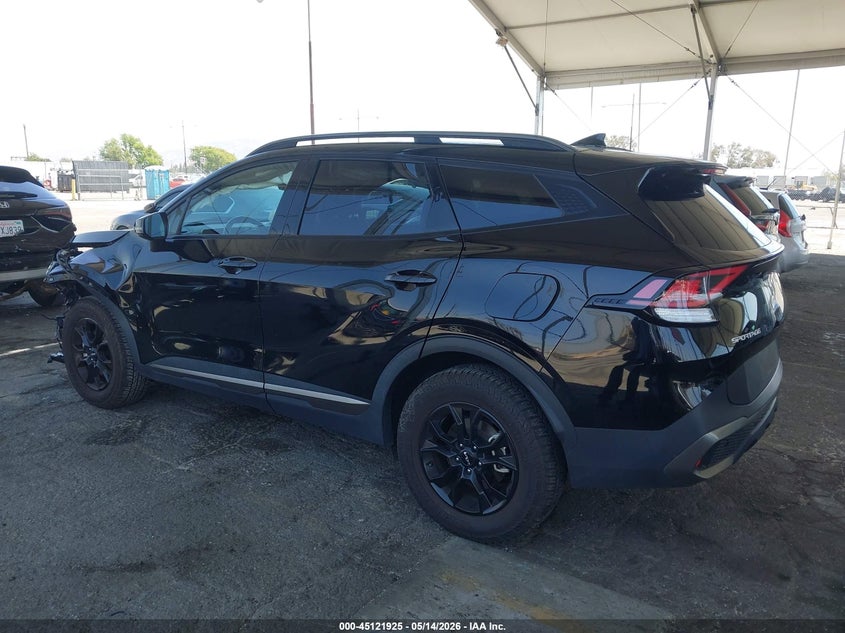 2023 Kia Sportage VIN 5XYK7CAF1PG014910 IAAI salvage auction — FRONT END, Salvage (California), sold $7,300 on 2026-07-07 (photo 3)