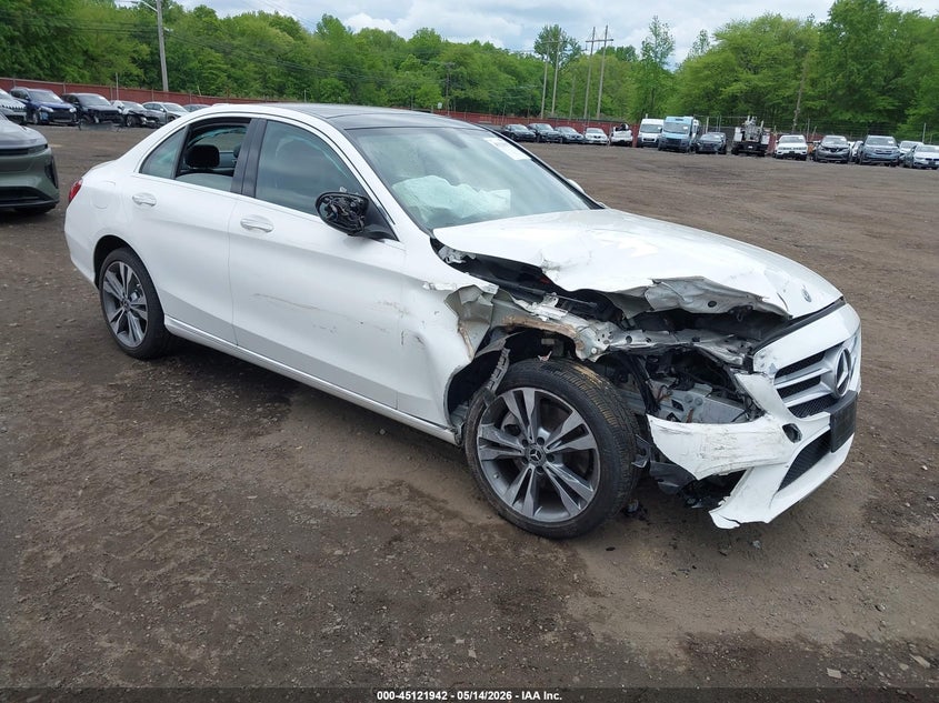 2021 Mercedes-benz C-klasse VIN W1KWF8EB7MR605982 IAAI salvage auction — FRONT END, Salvage (Idaho), sold $4,600 on 2026-07-15 (photo 1)