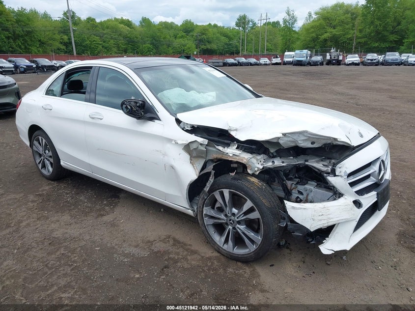 2021 Mercedes-benz C-klasse VIN W1KWF8EB7MR605982 IAAI salvage auction — FRONT END, Salvage (Idaho), sold $4,600 on 2026-07-15 (photo 6)