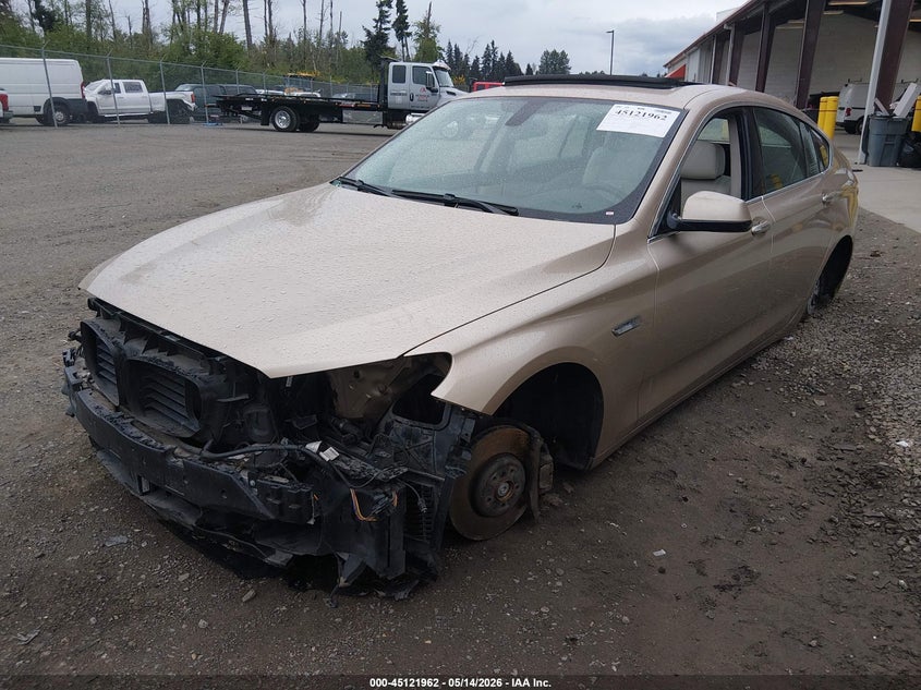 2013 BMW 5er VIN WBASP0C54DC987960 IAAI salvage auction — FRONT & REAR, Bill Of Sale (Washington), sold $375 on 2026-07-15 (photo 2)