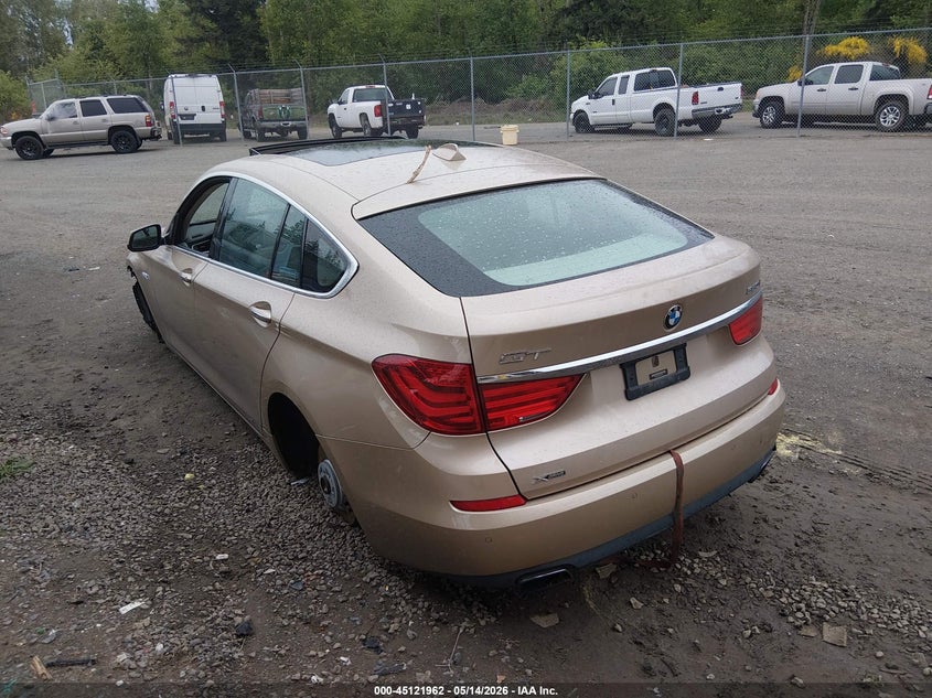 2013 BMW 5er VIN WBASP0C54DC987960 IAAI salvage auction — FRONT & REAR, Bill Of Sale (Washington), sold $375 on 2026-07-15 (photo 3)