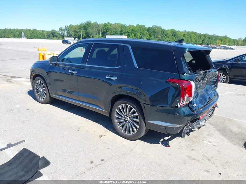 2025 Hyundai Palisade VIN KM8R7DGEXSU885648 IAAI salvage auction — REAR END, Salvage (Indiana), sold $18,000 on 2026-07-30 (photo 3)