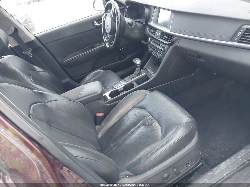 2016 Kia Optima VIN 5XXGU4L39GG072291 IAAI salvage auction — HAIL, Salvage (Missouri), sold $600 on 2026-07-13 (photo 5)