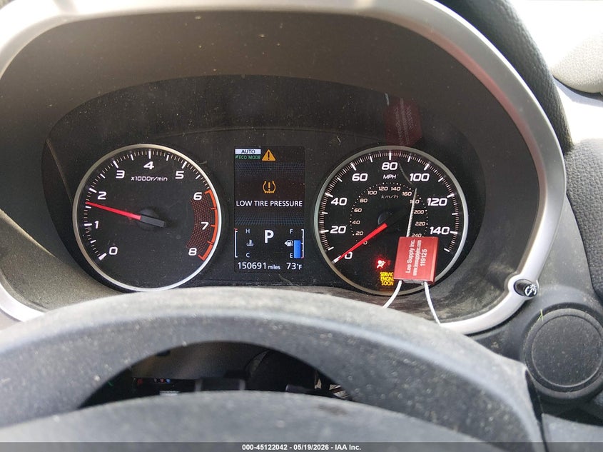 2020 Mitsubishi Eclipse cross VIN JA4AT3AA6LZ001314 IAAI salvage auction — FRONT END, Salvage Title, sold $875 on 2026-07-22 (photo 7)