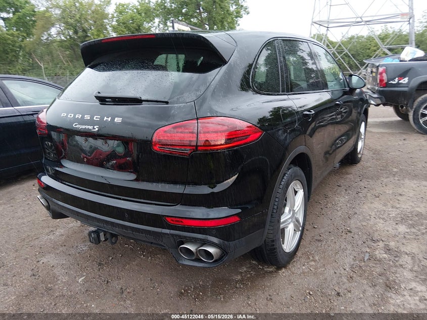 2017 Porsche Cayenne VIN WP1AB2A28HLA53385 IAAI salvage auction — FRONT END, Clear (Indiana), sold $7,775 on 2026-07-08 (photo 4)