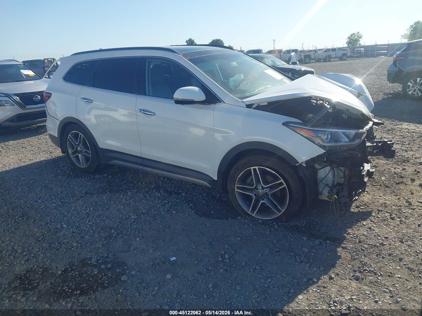 2018 Hyundai Santa fe VIN KM8SR4HF4JU276041 IAAI salvage auction — FRONT END, Clear (Arkansas), sold $1,650 on 2026-07-09 (photo 1)