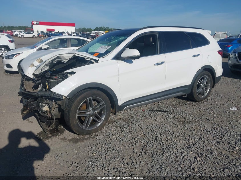 2018 Hyundai Santa fe VIN KM8SR4HF4JU276041 IAAI salvage auction — FRONT END, Clear (Arkansas), sold $1,650 on 2026-07-09 (photo 2)