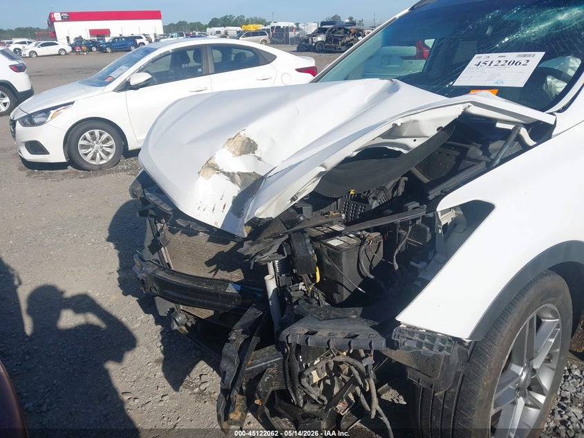 2018 Hyundai Santa fe VIN KM8SR4HF4JU276041 IAAI salvage auction — FRONT END, Clear (Arkansas), sold $1,650 on 2026-07-09 (photo 6)