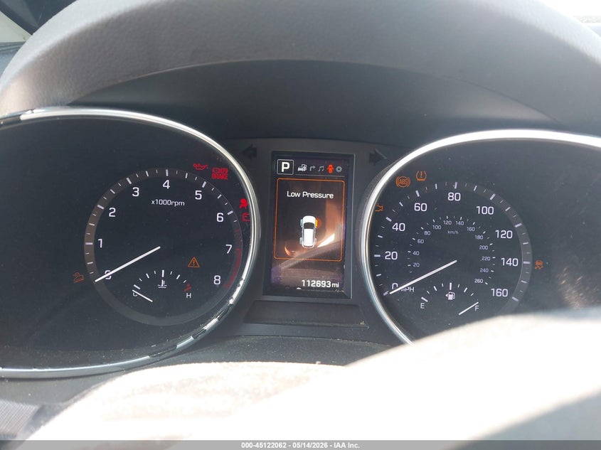 2018 Hyundai Santa fe VIN KM8SR4HF4JU276041 IAAI salvage auction — FRONT END, Clear (Arkansas), sold $1,650 on 2026-07-09 (photo 7)