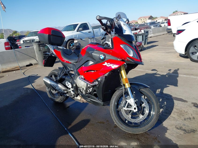 2016 BMW S 1000 VIN WB10D1303GZ463033 IAAI salvage auction — LEFT FRONT, Salvage (Arizona), sold $2,600 on 2026-07-07 (photo 1)
