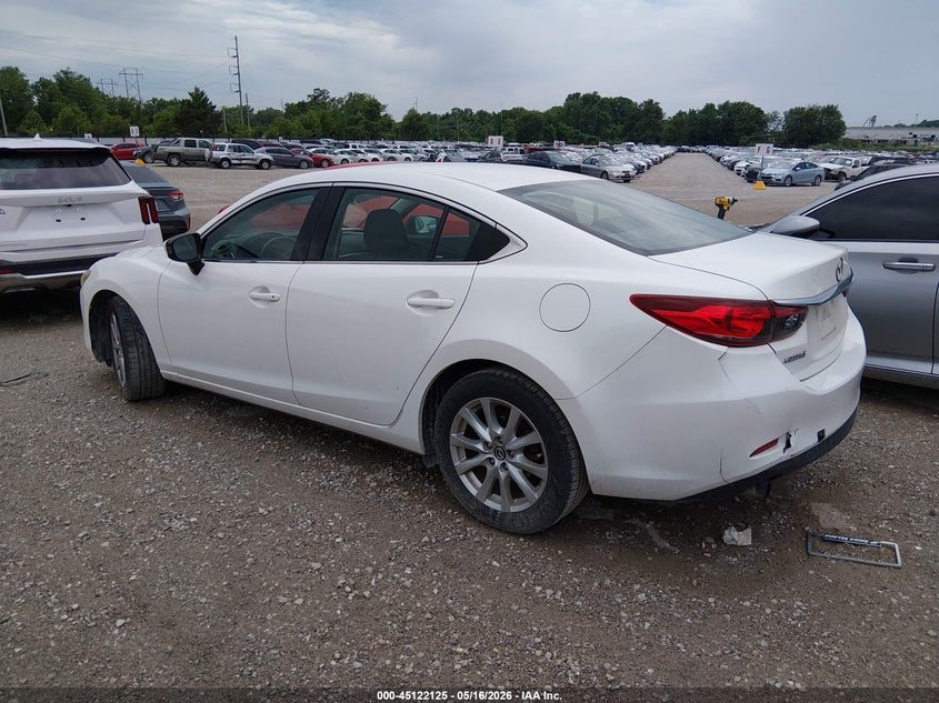 2014 Mazda 6 VIN JM1GJ1U59E1107556 IAAI salvage auction — HAIL, Clear (Missouri), sold $2,250 on 2026-07-13 (photo 3)