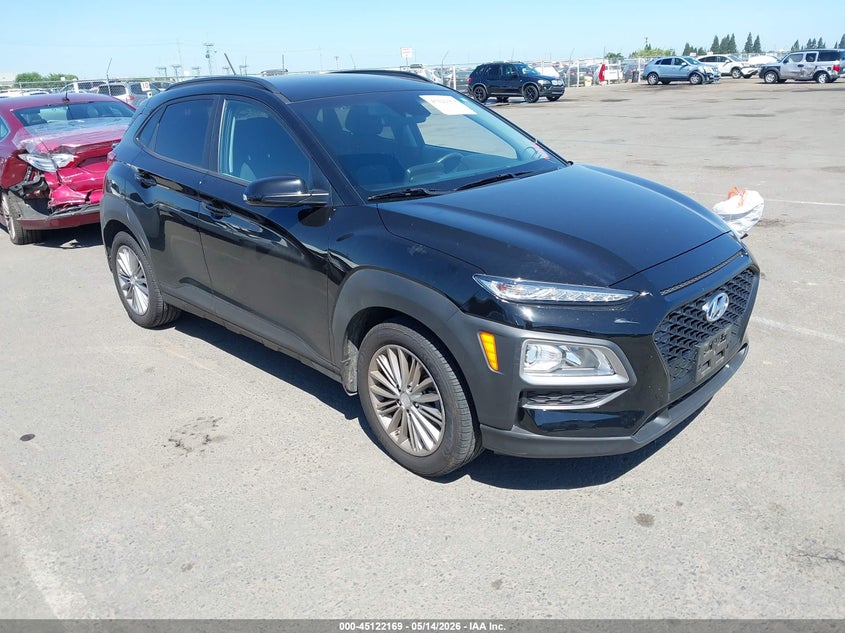 2020 Hyundai Kona VIN KM8K22AA1LU413754 IAAI salvage auction — REAR END, Salvage (California), sold $4,000 on 2026-07-08 (photo 1)
