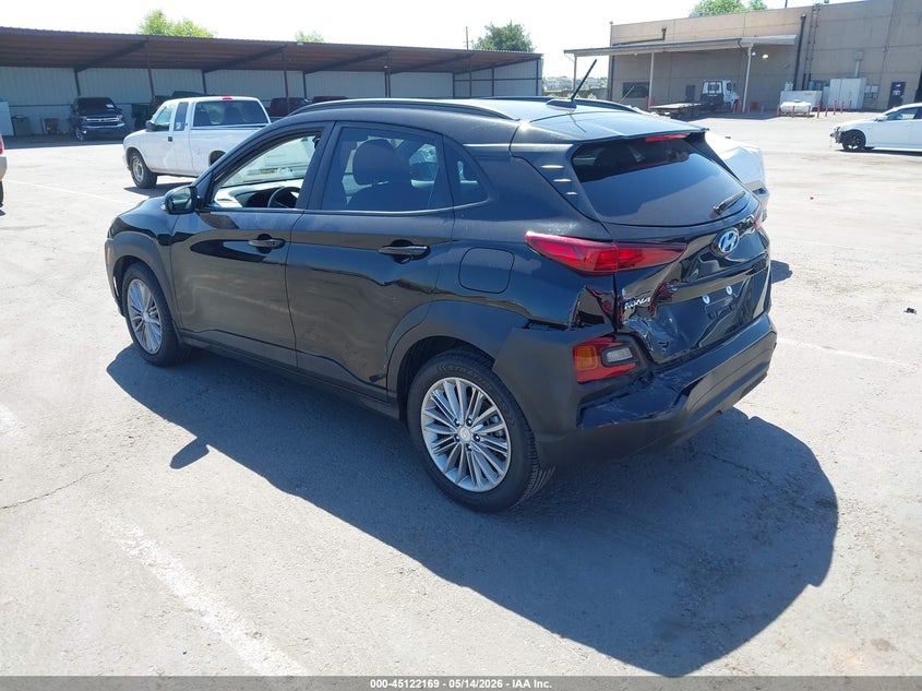 2020 Hyundai Kona VIN KM8K22AA1LU413754 IAAI salvage auction — REAR END, Salvage (California), sold $4,000 on 2026-07-08 (photo 3)