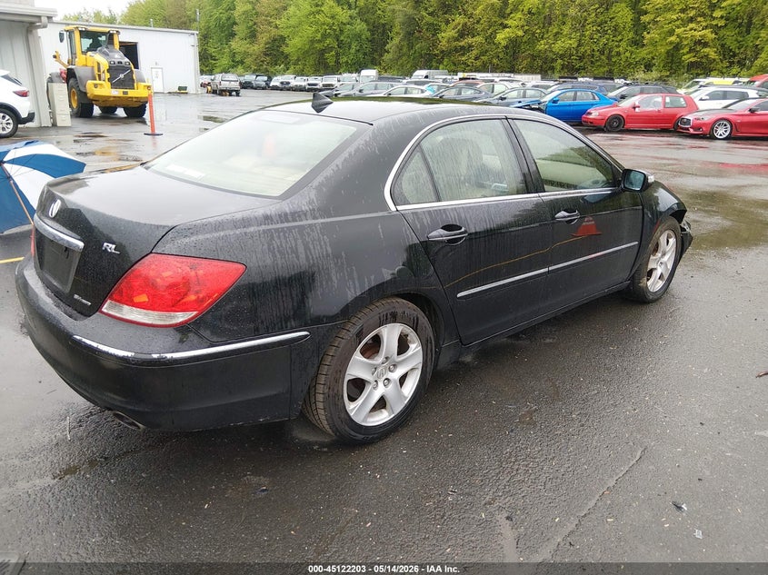 2005 Acura Rl VIN JH4KB16595C011045 IAAI salvage auction — RIGHT FRONT, Bill Of Sale (Connecticut), sold $25 on 2026-07-23 (photo 4)