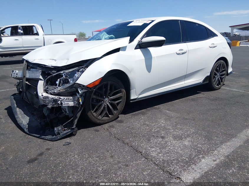2020 Honda Civic VIN SHHFK7H46LU410505 IAAI salvage auction — FRONT END, Salvage (Nevada), sold $3,600 on 2026-07-31 (photo 2)