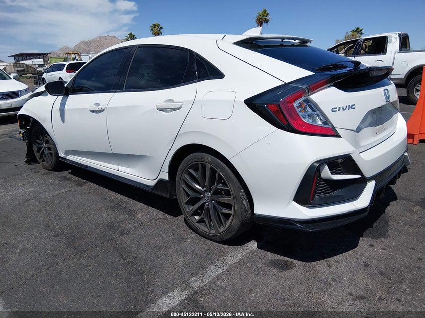 2020 Honda Civic VIN SHHFK7H46LU410505 IAAI salvage auction — FRONT END, Salvage (Nevada), sold $3,600 on 2026-07-31 (photo 3)