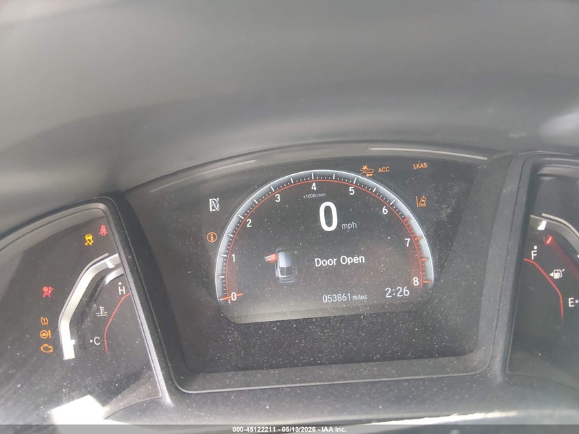 2020 Honda Civic VIN SHHFK7H46LU410505 IAAI salvage auction — FRONT END, Salvage (Nevada), sold $3,600 on 2026-07-31 (photo 7)