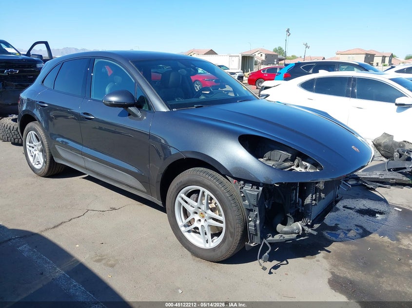 2017 Porsche Macan VIN WP1AA2A59HLB00954 IAAI salvage auction — FRONT END, Salvage (Oregon), sold $7,550 on 2026-08-11 (photo 1)