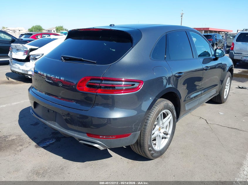 2017 Porsche Macan VIN WP1AA2A59HLB00954 IAAI salvage auction — FRONT END, Salvage (Oregon), sold $7,550 on 2026-08-11 (photo 4)