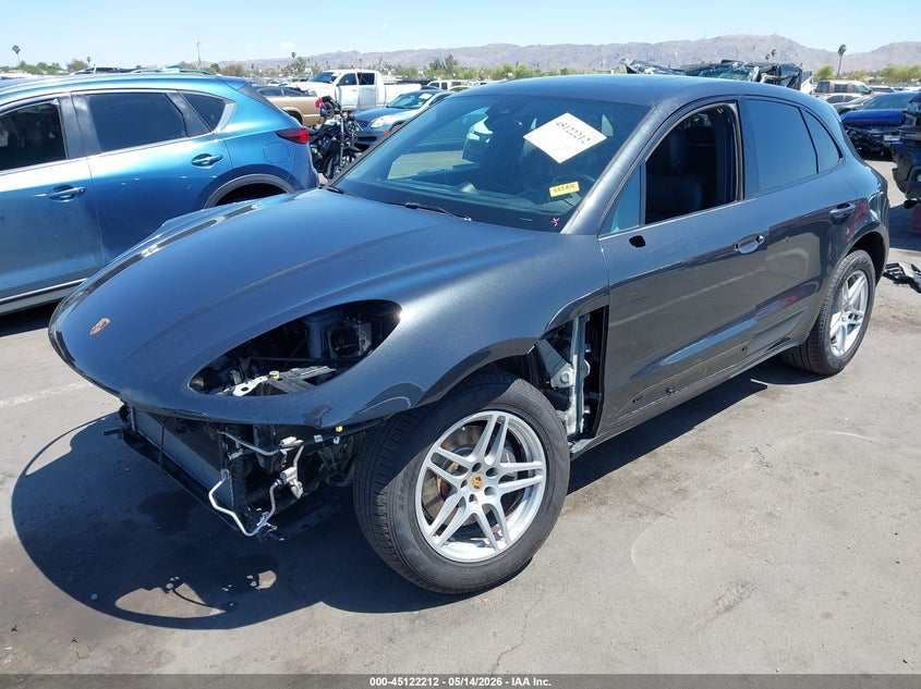 2017 Porsche Macan VIN WP1AA2A59HLB00954 IAAI salvage auction — FRONT END, Salvage (Oregon), sold $7,550 on 2026-08-11 (photo 2)